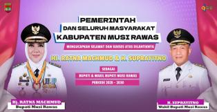 Pelantikan Bupati Musi Rawas